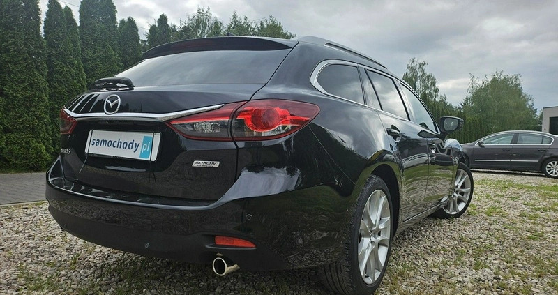 Mazda 6 cena 46200 przebieg: 173000, rok produkcji 2014 z Imielin małe 781
